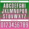 Custom Grass Green White Pink-Black Gradient Pinstripe Sublimation Soccer Uniform Jersey