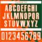 Custom Orange White-Green Diagonal Streamline Color Block Swirl Curve Lines Sublimation Soccer Uniform Jersey
