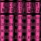 Custom Black Pink Vertical Brush Stroke Stripes Sublimation Soccer Uniform Jersey