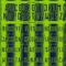 Custom Navy Neon Green Vertical Brush Stroke Stripes Sublimation Soccer Uniform Jersey