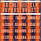 Custom Navy Orange-White Vertical Brush Stroke Stripes Sublimation Soccer Uniform Jersey