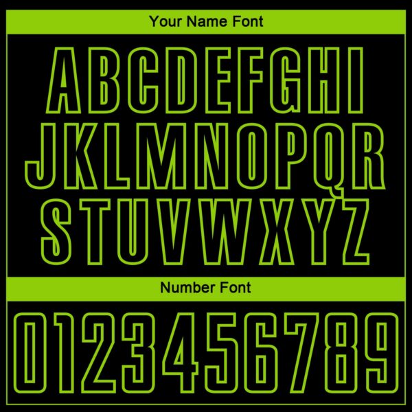 Custom Black Neon Green-Steel Gray Gradient Horizontal Stripes Sublimation Soccer Uniform Jersey