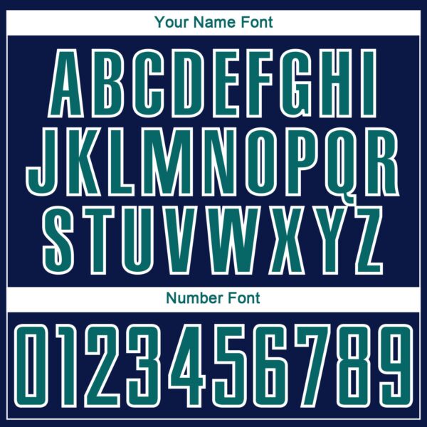 Custom Navy Teal Royal-White Gradient Horizontal Stripes Sublimation Soccer Uniform Jersey