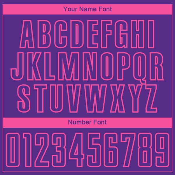 Custom Purple Pink-Medium Purple Gradient Horizontal Stripes Sublimation Soccer Uniform Jersey