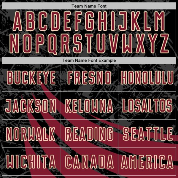 Custom Black Crimson-Cream Distressed Diagonal Stripes Wind Shapes Sports Sublimation Soccer Uniform Jersey