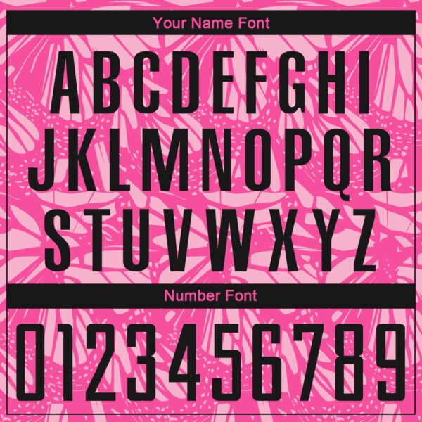 Custom Pink Black-Light Pink Colombia Butterfly Wings Pattern Sublimation Soccer Uniform Jersey