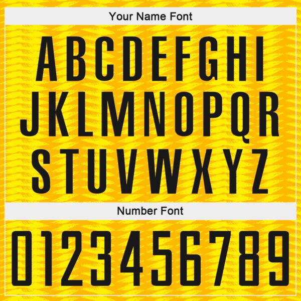 Custom Gold Black-Light Yellow Colombia Feather Pattern Sublimation Soccer Uniform Jersey