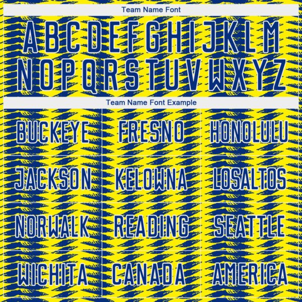 Custom Light Yellow Royal-White Colombia Feather Pattern Sublimation Soccer Uniform Jersey