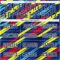Custom Royal Navy Yellow Blue-Red Colombia Diagonal Stripes Sublimation Soccer Uniform Jersey