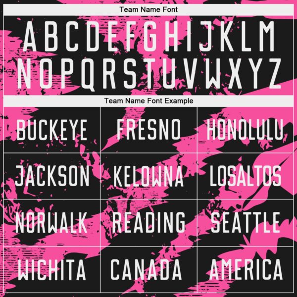 Custom Black White-Pink Colombia Brush Stroke Sublimation Soccer Uniform Jersey