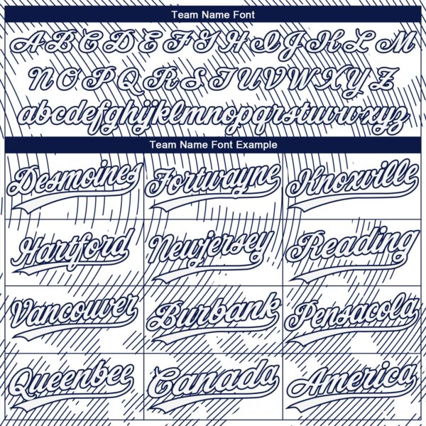 Custom White White-Navy 3D Pattern Two-Button Unisex Softball Jersey
