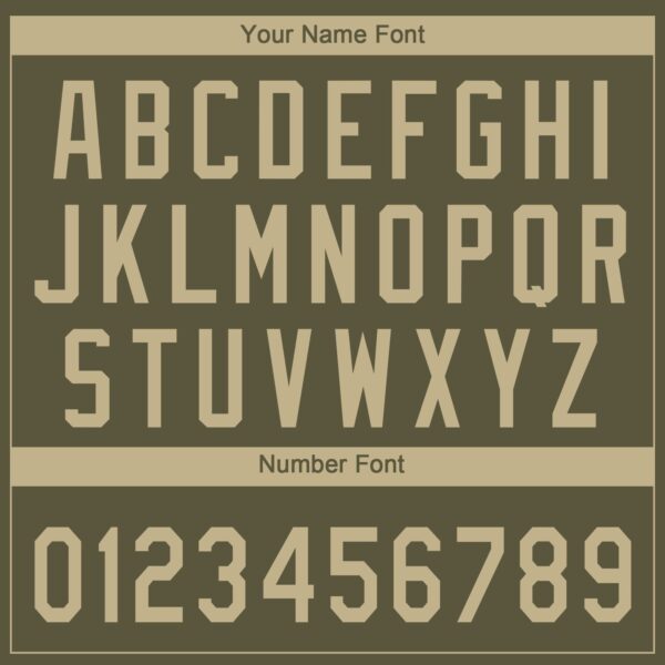 Custom Olive Vegas Gold-Camo 3D Pattern Salute To Service Two-Button Unisex Softball Jersey