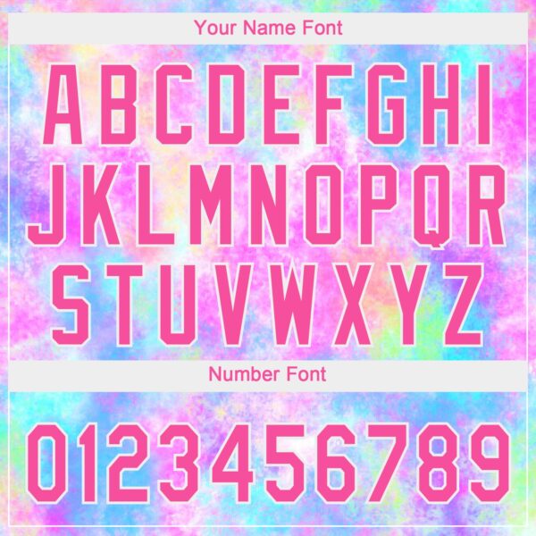 Custom Tie Dye Pink-White 3D Watercolor Gradient Two-Button Unisex Softball Jersey