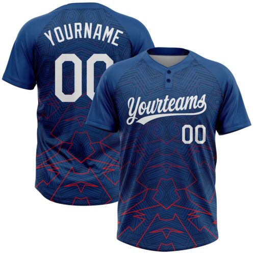 Softball0268_f5367029-afee-4ff3-b98f-dfd1f066ed5e Custom US Navy Blue White-Red 3D Pattern Two-Button Unisex Softball Jersey