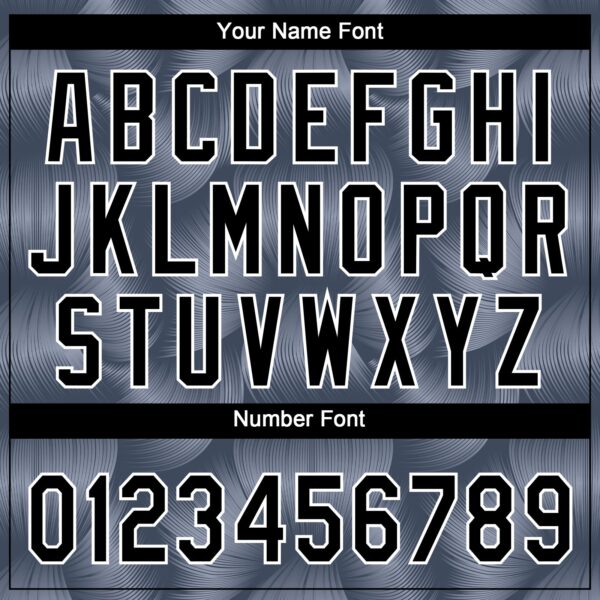 Custom Steel Gray Black-White 3D Pattern Two-Button Unisex Softball Jersey