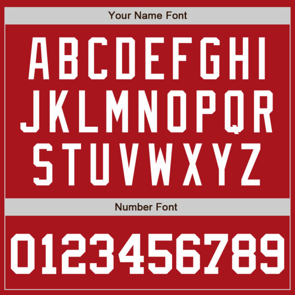 Custom Red White Two-Button Unisex Softball Jersey