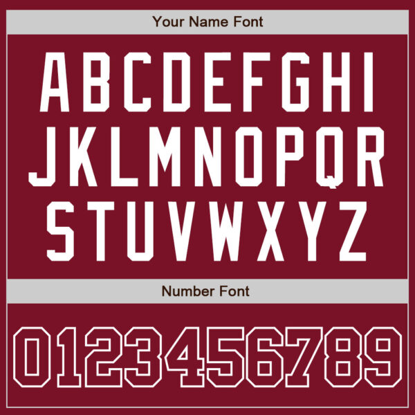 Custom Crimson White Two-Button Unisex Softball Jersey