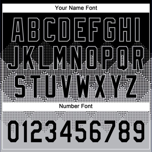 Custom Black Gray 3D Pattern Gradient Square Shapes Two-Button Unisex Softball Jersey