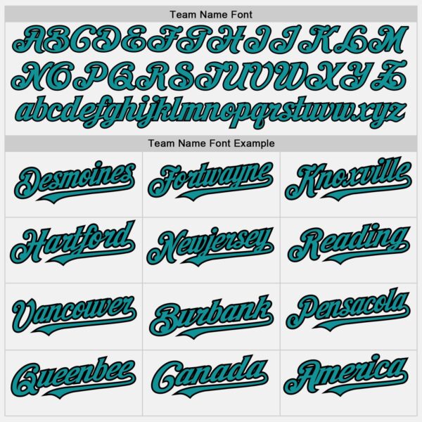 Custom White Black Pinstripe Teal Two-Button Unisex Softball Jersey