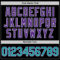 Custom Black Teal-Purple Two-Button Unisex Softball Jersey