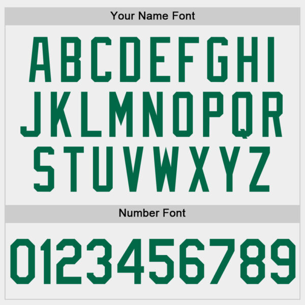 Custom White Kelly Green Two-Button Unisex Softball Jersey