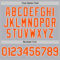 Custom Gray Orange-White Two-Button Unisex Softball Jersey