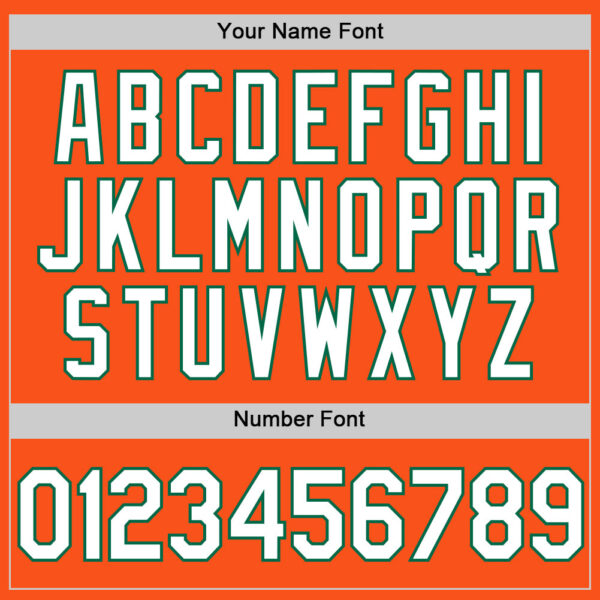 Custom Orange White-Kelly Green Two-Button Unisex Softball Jersey