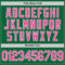 Custom Kelly Green Pink-White Two-Button Unisex Softball Jersey