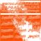 Custom White Orange 3D Pattern Abstract Brush Stroke Two-Button Unisex Softball Jersey
