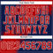 Custom Red Navy-White 3D Pattern Abstract Brush Stroke Two-Button Unisex Softball Jersey