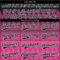Custom Black Pink-White 3D Pattern Lines Two-Button Unisex Softball Jersey