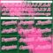 Custom Pink Green-White 3D Pattern Abstract Brush Stroke Two-Button Unisex Softball Jersey