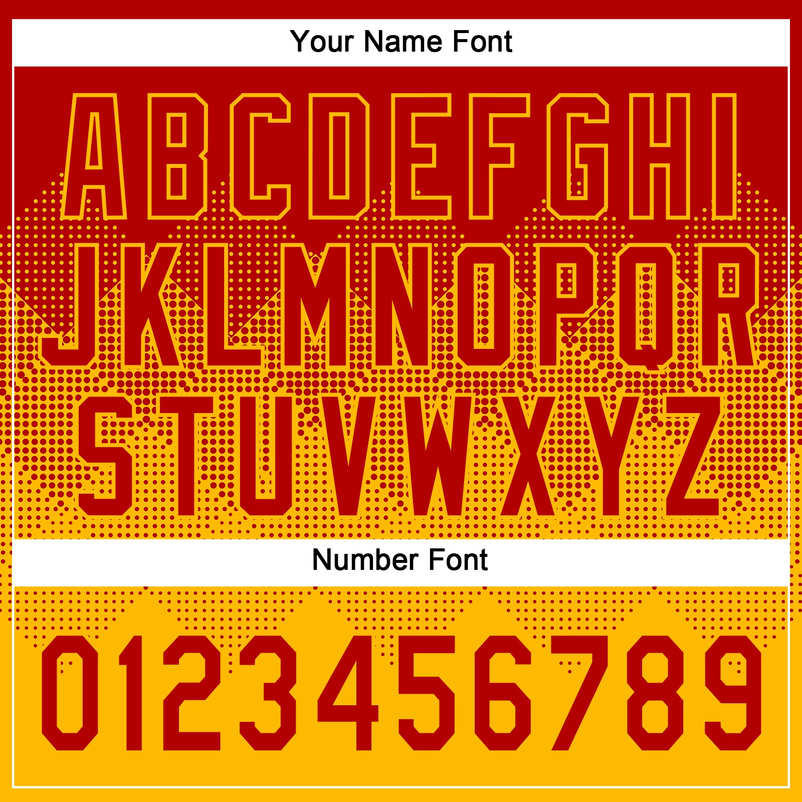 Custom Red Gold 3D Gradient Square Shape Two-Button Unisex Softball Jersey