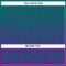 Custom Teal Purple 3D Gradient Square Shape Two-Button Unisex Softball Jersey