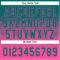 Custom Teal Pink 3D Gradient Square Shape Two-Button Unisex Softball Jersey