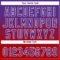 Custom Purple Red-White 3D Gradient Square Shape Two-Button Unisex Softball Jersey