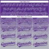 Custom Purple Gray 3D Gradient Square Shape Two-Button Unisex Softball Jersey