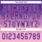 Custom Purple Light Pink 3D Gradient Square Shape Two-Button Unisex Softball Jersey