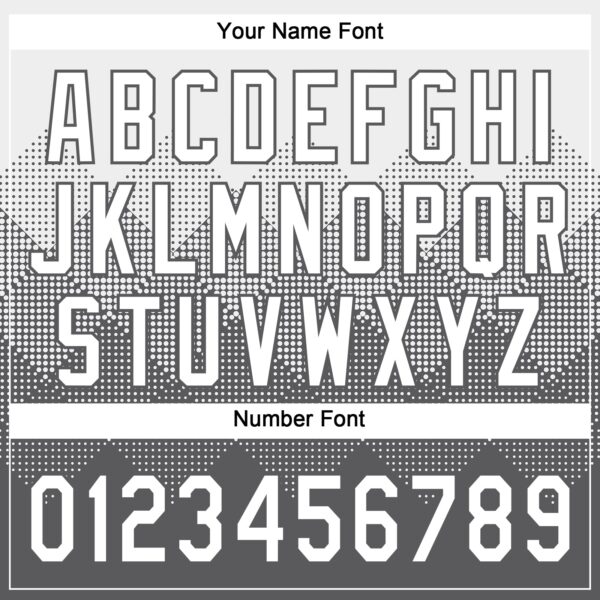 Custom White Steel Gray 3D Gradient Square Shape Two-Button Unisex Softball Jersey