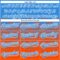 Custom Electric Blue Orange-White 3D Gradient Square Shape Two-Button Unisex Softball Jersey