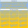 Custom Light Blue Yellow 3D Gradient Square Shape Two-Button Unisex Softball Jersey