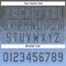 Custom Steel Gray Light Blue 3D Gradient Square Shape Two-Button Unisex Softball Jersey