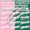 Custom Graffiti Pattern White Kelly Green-Light Pink 3D Scratch Two-Button Unisex Softball Jersey