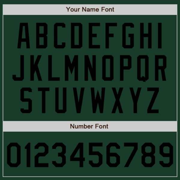 Custom Green Black-White Authentic Split Fashion Baseball Jersey