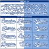 Custom Light Blue White-Royal Split Fashion Hockey Lace Neck Jersey