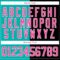 Custom Black Pink Aqua-White Split Fashion Hockey Lace Neck Jersey
