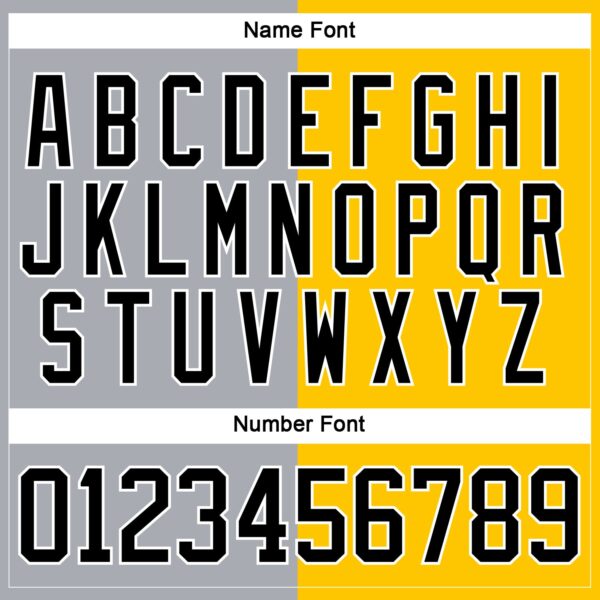 Custom Yellow Black Gray-White Split Fashion Hockey Lace Neck Jersey