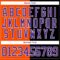 Custom Black Purple Orange-White Split Fashion Hockey Lace Neck Jersey