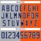 Custom Orange Navy Gray-White Split Fashion Hockey Lace Neck Jersey