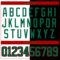 Custom Black Kelly Green White-Red Split Fashion Hockey Lace Neck Jersey